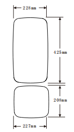  Mo FAW Aowei High Quality Rear View Mirror