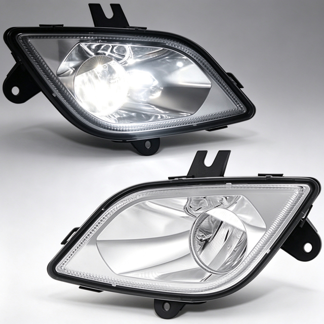 2018-2024 Freightliner Cascadia тұманға қарсы шамдары 'Chrome LED'