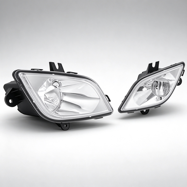 2018-2024 Freightliner Cascadia тұманға қарсы шамдары 'Chrome LED'